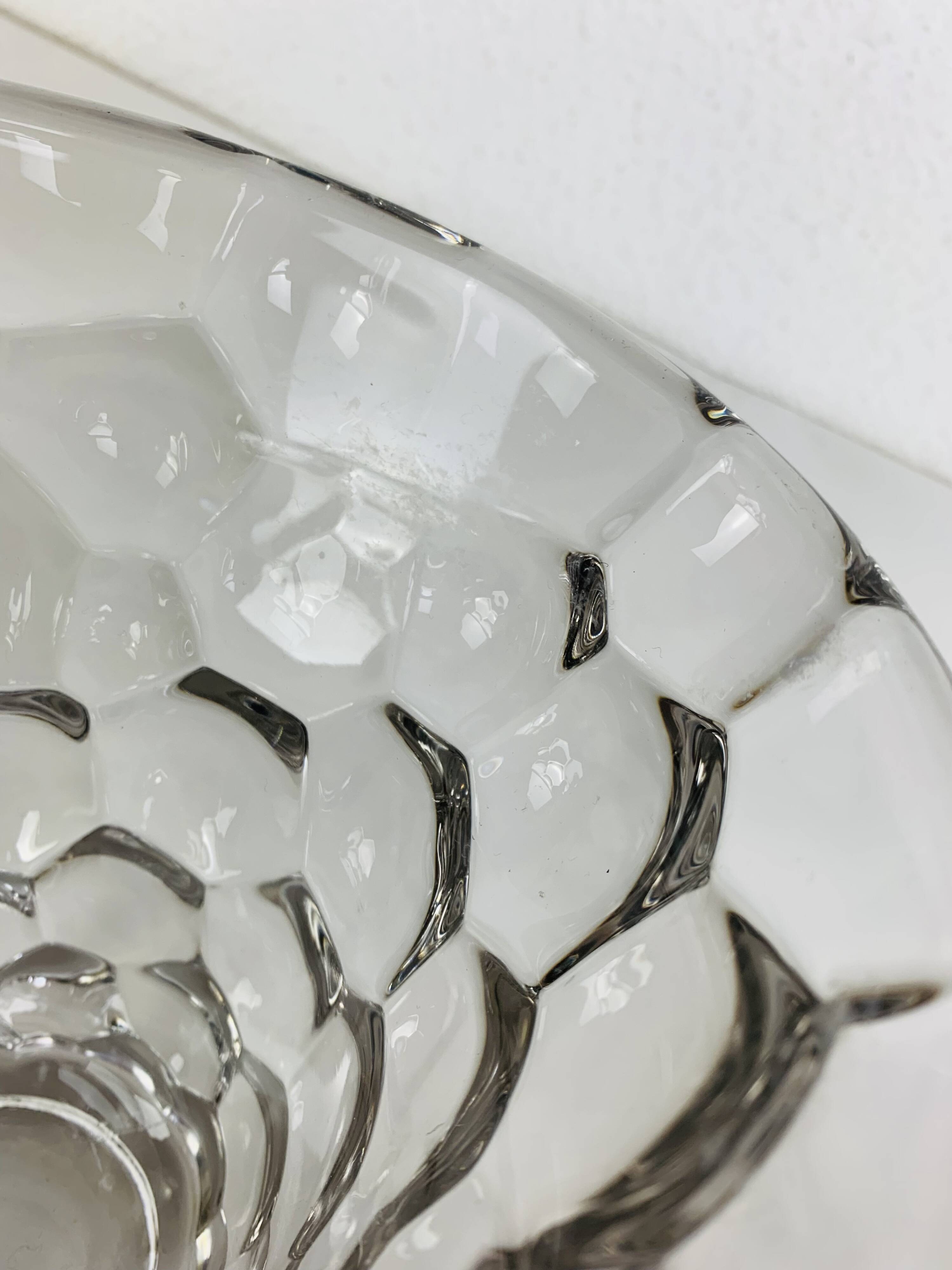 Pierre D'Avesn art deco vase, Honeycomb model