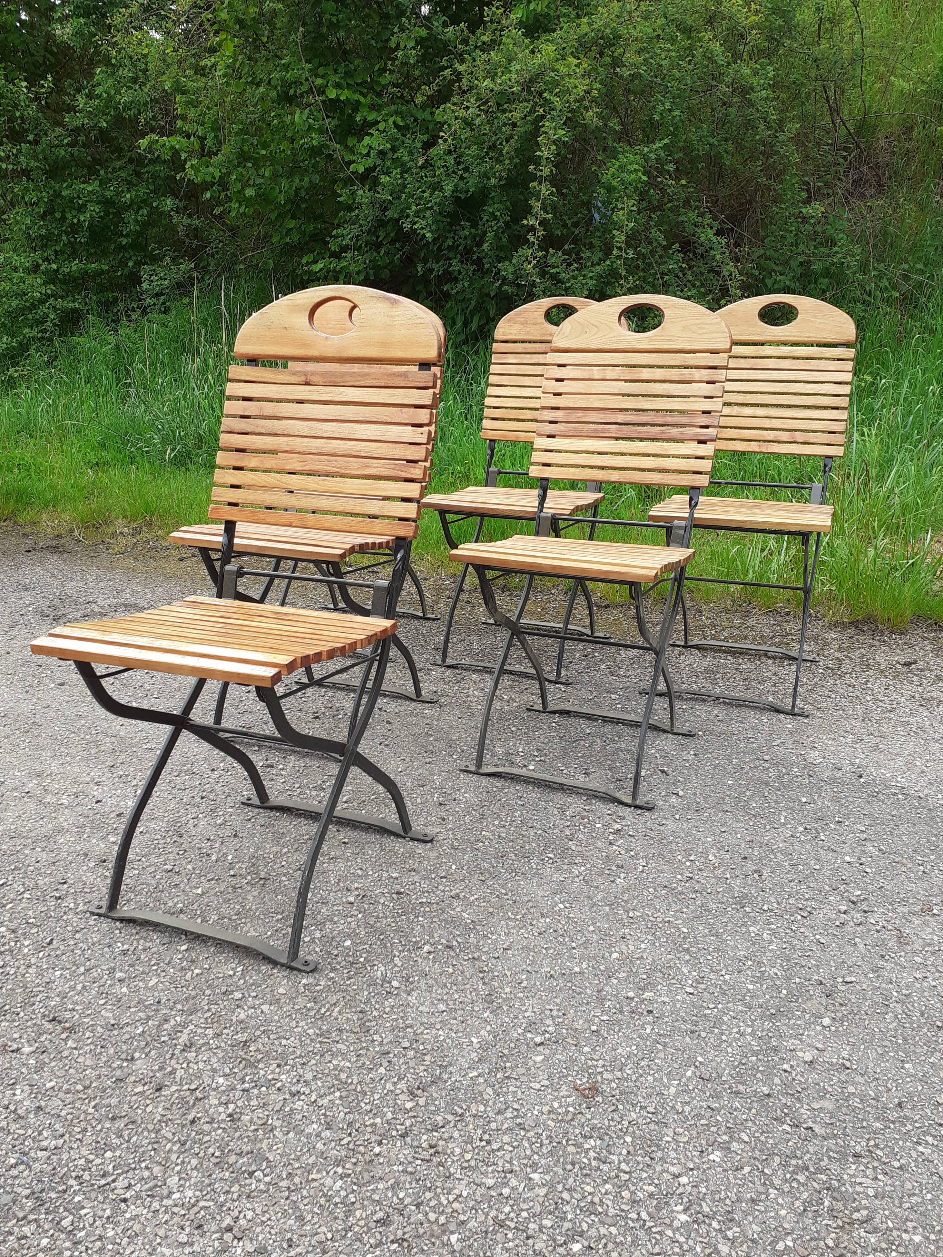 Foldable chairs bistro foresta