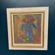 Swedish Oil on Panel – “Floral Still Life” by Hjalmar Eldh (1881–1953) – Signed – Vintage & Framed