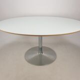 Oval Dining Table by Pierre Paulin for Artifort, 1980s