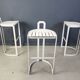 Vintage bar stools by Allmilmö, 1980s, Set of 3