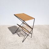 1960 rattan magazine harness triangular