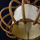 Vintage rattan suspension