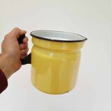 Pot à lait émaillé