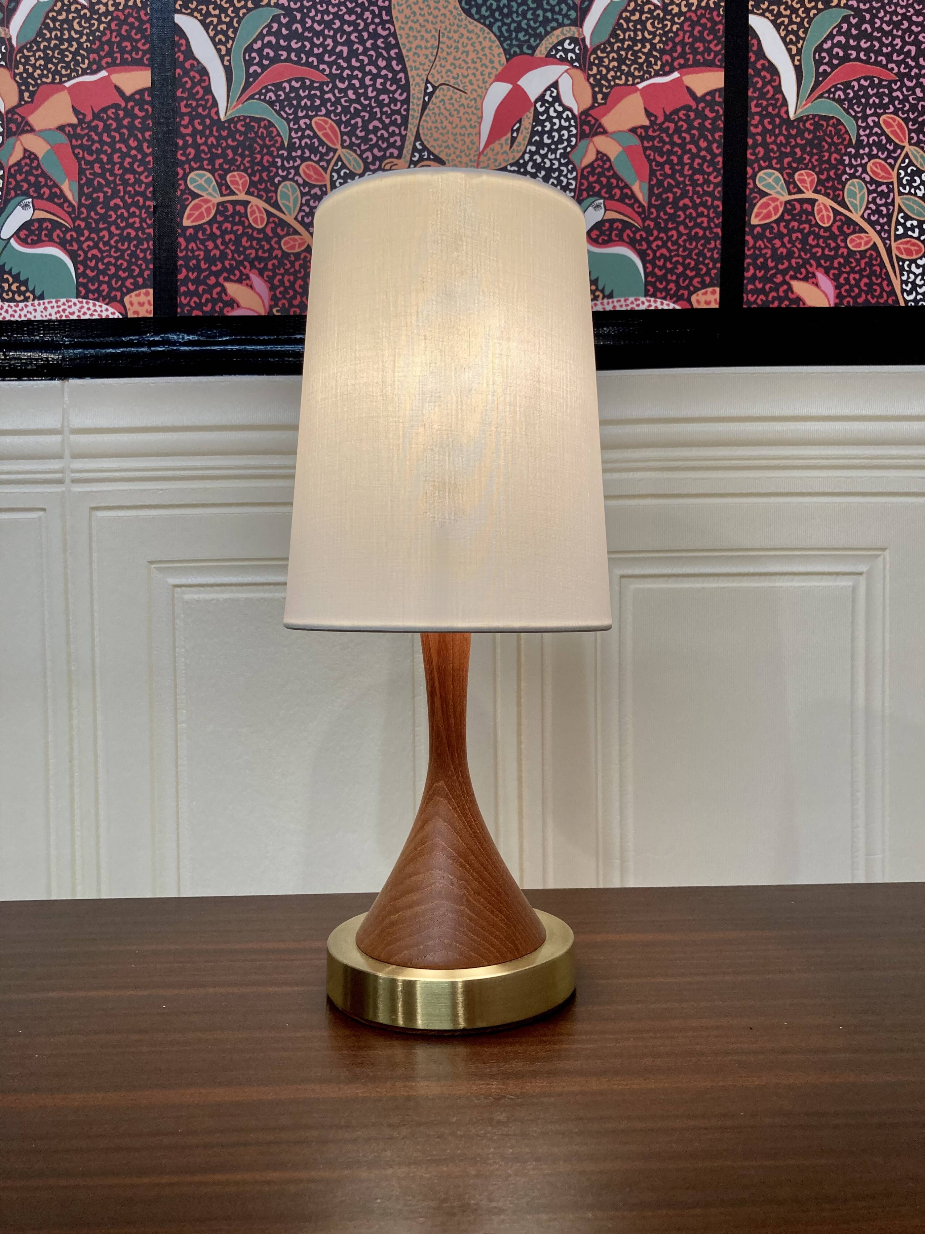 Scandinavian design lamp from the 1950s.