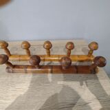 Vintage bamboo wall coat hook