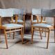 4 60s bridge chairs