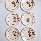 Assiettes à dessert Luneville