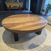 Industrial coffee table