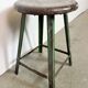 Green Industrial Workshop Stool, 1960s