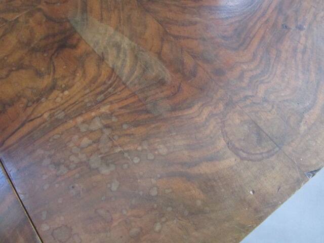 Old side table - folding edges