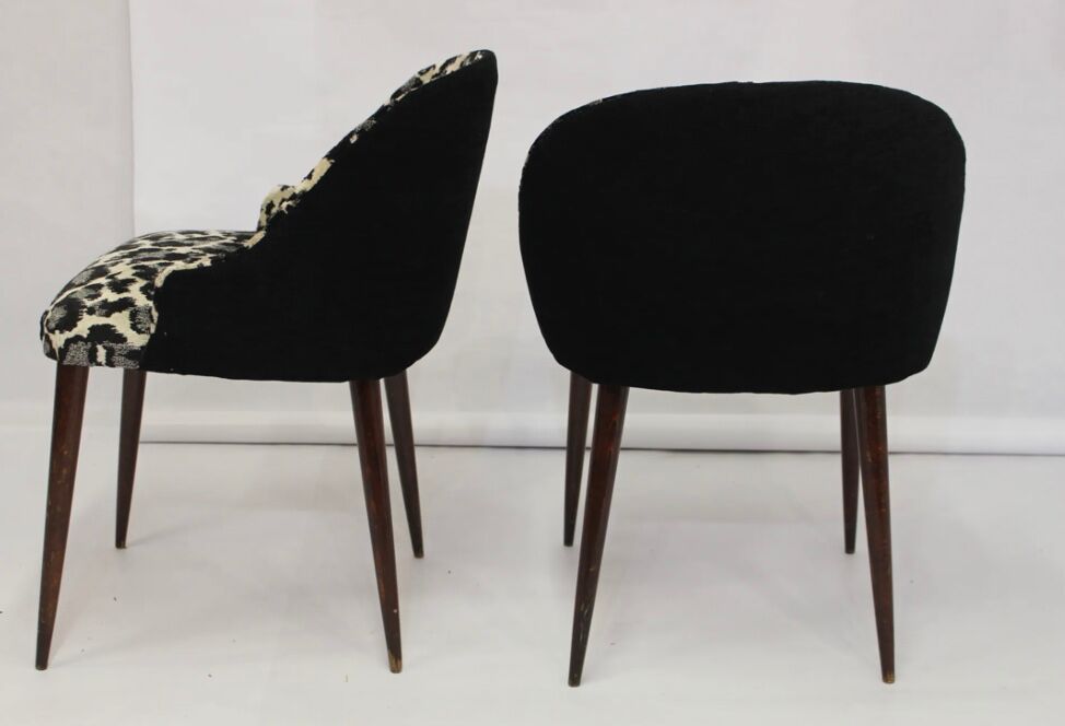 Paire de fauteuils cocktail des annnees 70