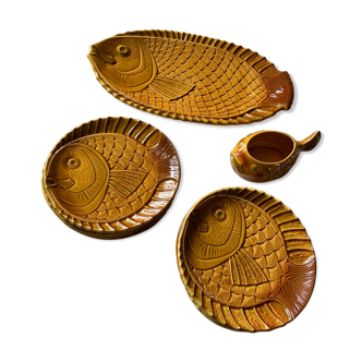 Fish service Les Ateliers du Revernay vintage