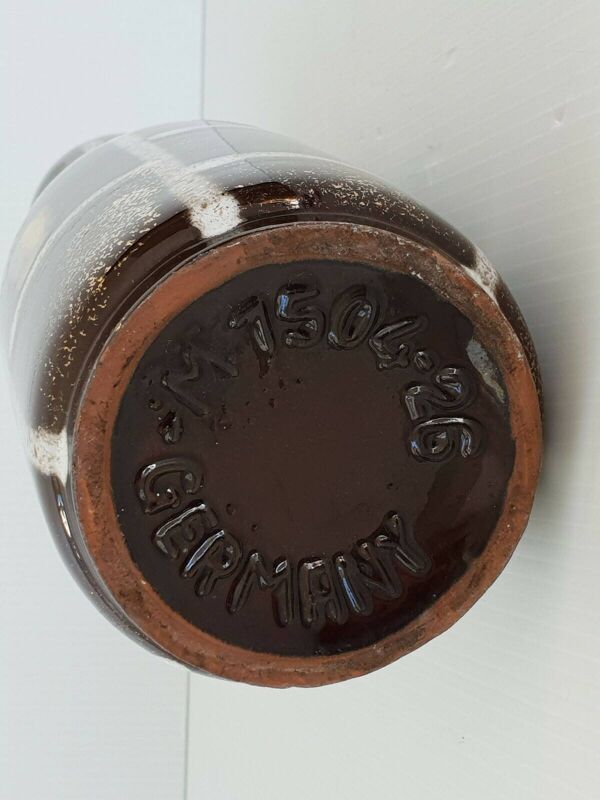 Vase vintage 1960 ceramique 60s 60's west germany 1504-26 annees 60