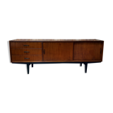 Renovated chest of drawers, Violetta sideboard, 1970s Poland