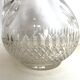 Pair of cut crystal pitchers