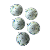 Series of 5 cups in Limoges pork