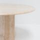 Table basse vintage travertine