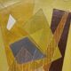 Geometric abstraction by Maurice Miot signed Melito.