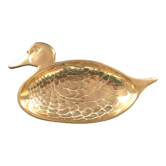 Vide poche canard en laiton