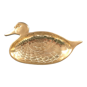 Brass duck pocket empty