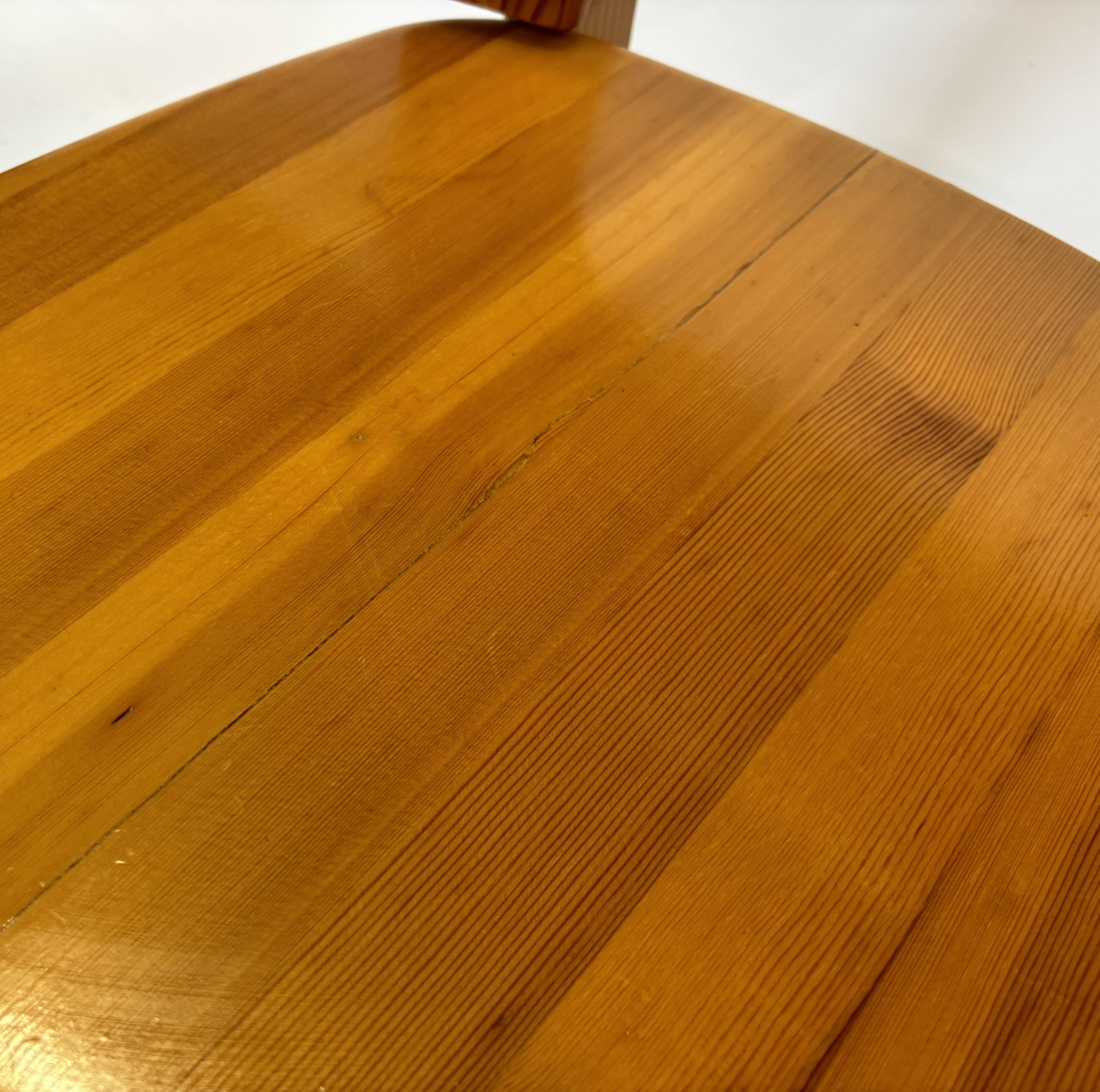 Vintage Rainer Daumiller pine chair minimalist design