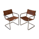 Paire de fauteuils “MG5” d’après Marcel Breuer édition Matteo Grassi, des années 70