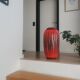 Vintage Scheurich Fat Lava vase | West Germany | Orange Black Zi