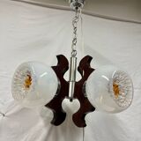 Mazzega design chandelier 1970