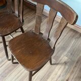 Pair of bistro chairs