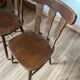 Pair of bistro chairs