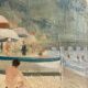 Beach scene 1960 cote d'azur