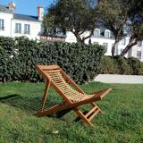 Vintage long chair for children