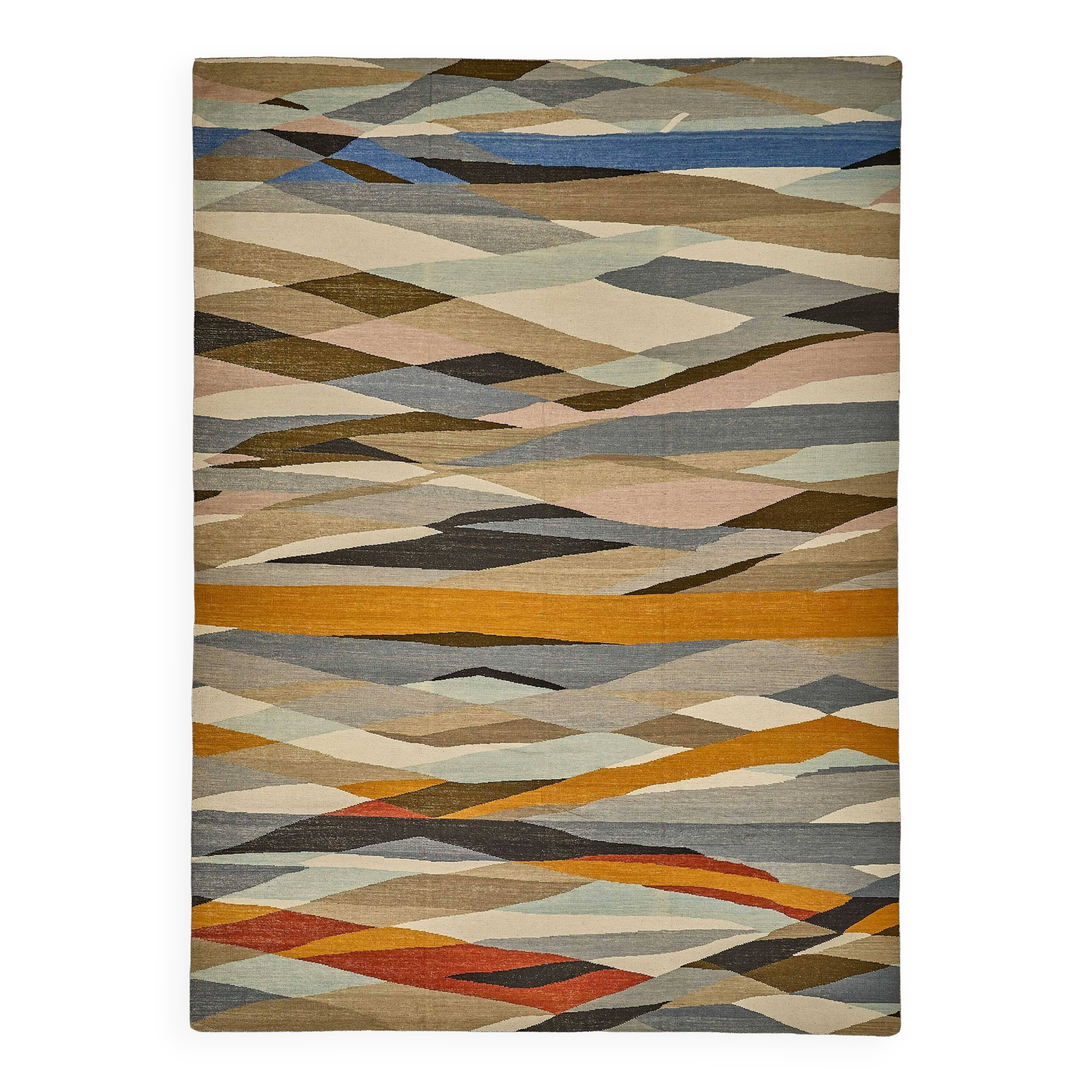 Contemporary Tribal Decorative Kilim 317 cm x 433 cm