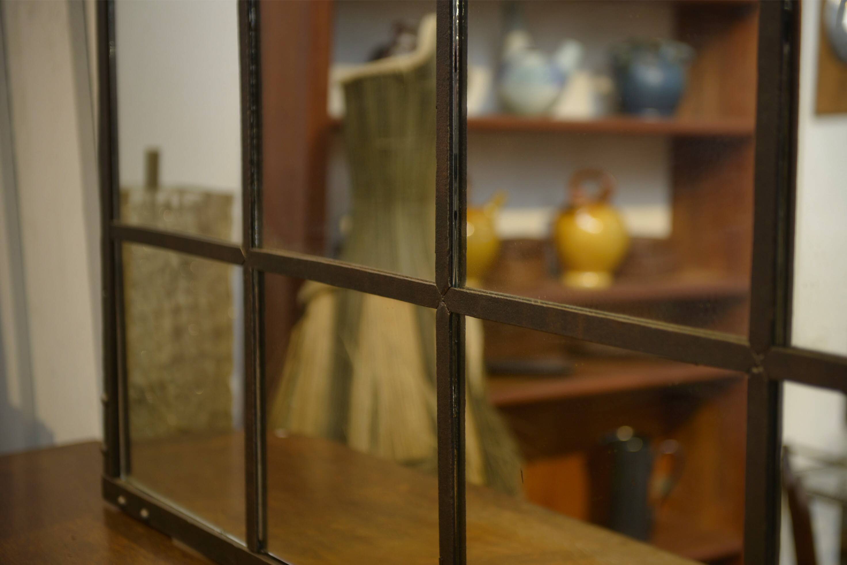 1950s industrial mirror