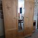 Renovated Art Deco oak wardrobe