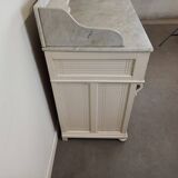Marble top bathroom cabinet