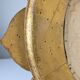Hollywood Regency Giltwood Carved Flower Sunburst Mirror 1950s