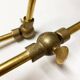 Double articulated wall lamp design 1950