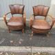 Pair of club chairs