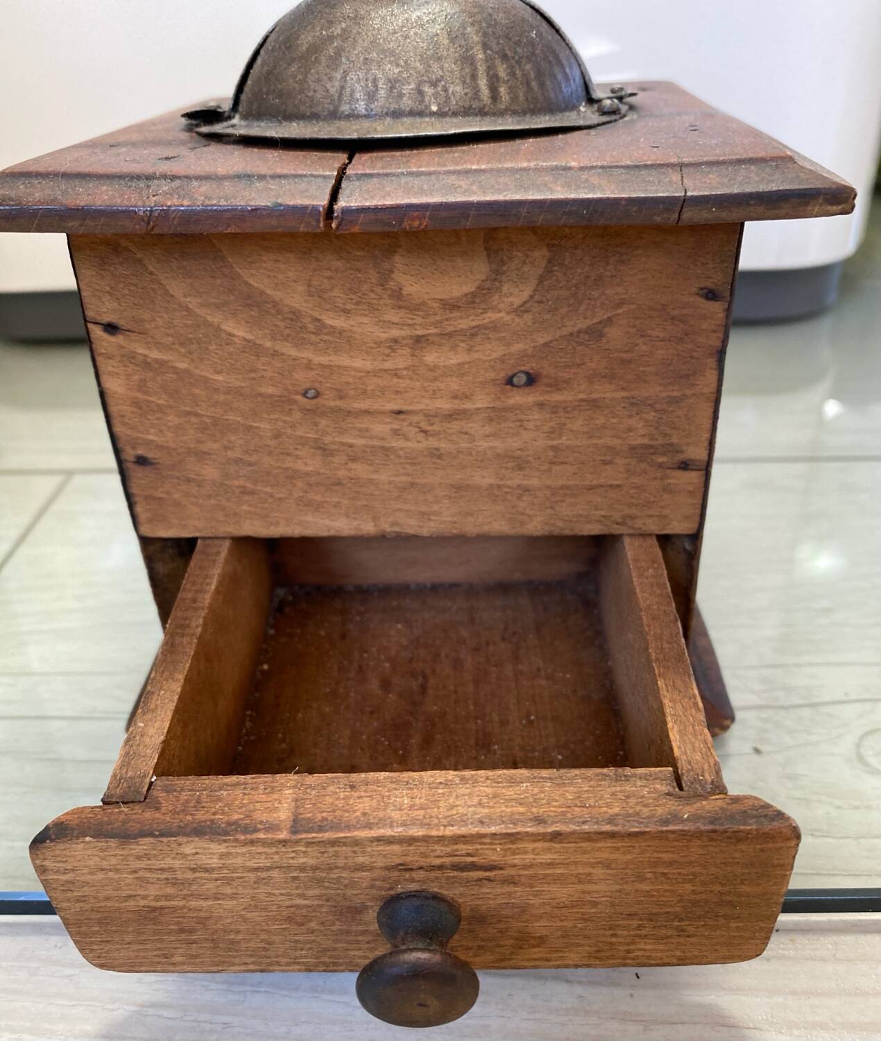 Old coffee grinder