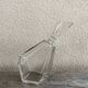 Tilted crystal carafe Art Deco Bruno Posselt