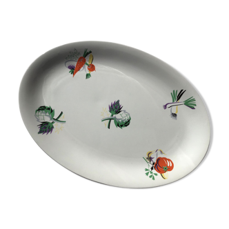 Lunéville earthenware vegetable dish