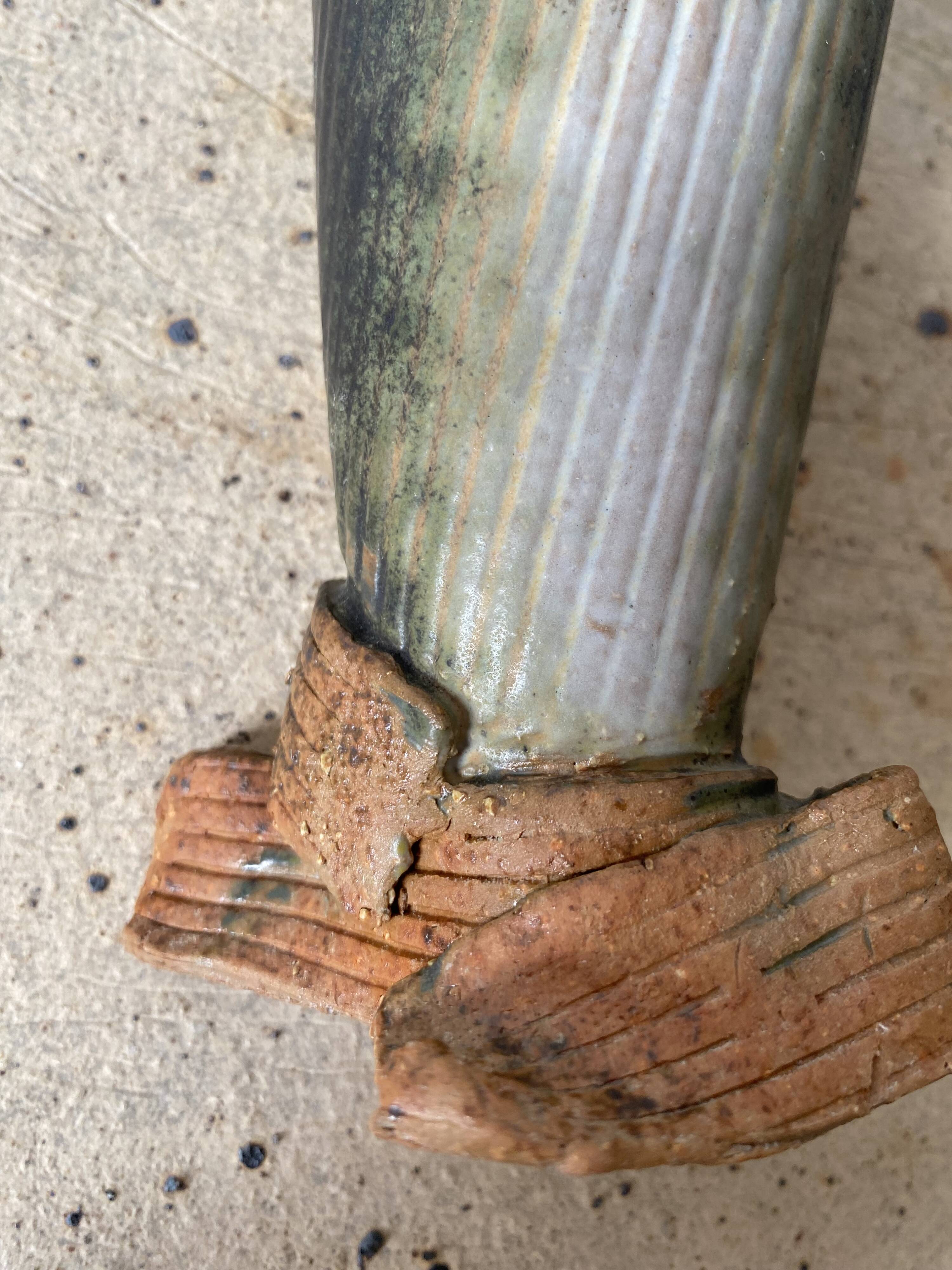 Wabi-sabi vase from the 1970s