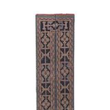 Vintage Turkish Oushak Handwoven Rug 58x667 cm