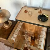 Trolley bar serves Art Deco