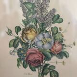 Reproduction botanical work Flowers