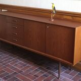 Scandinavian sideboard in teak design