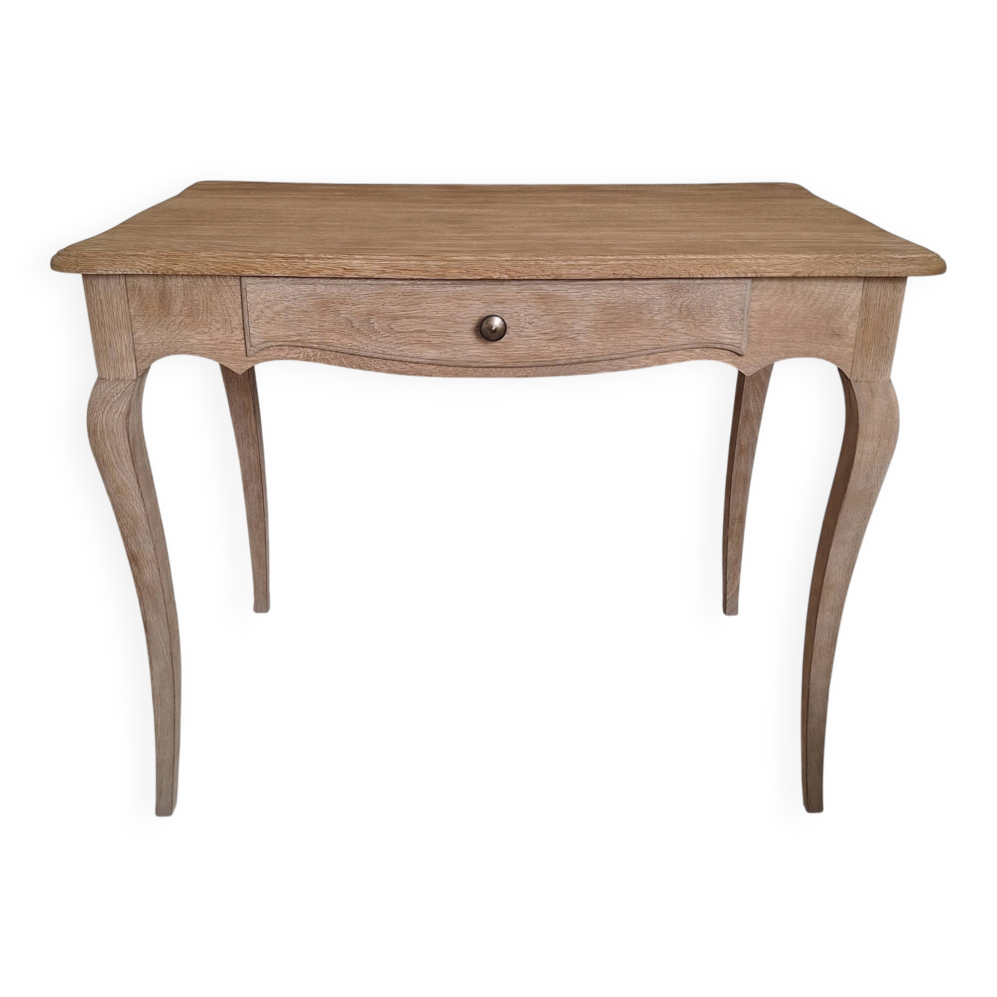 Antique oak side table in Louis XV style
