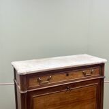 Secrétaire En Acajou D’époque Louis XVI XVIII Eme Siècle